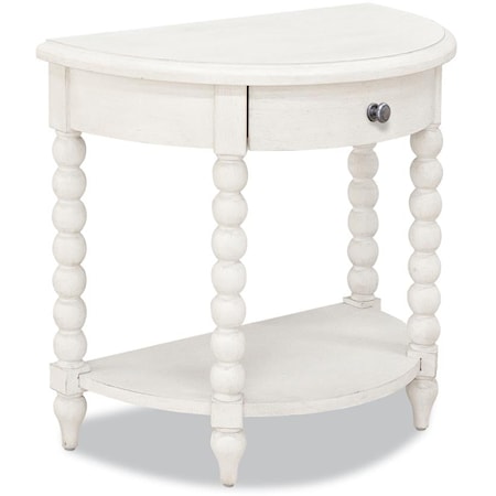 Demilune Night Table