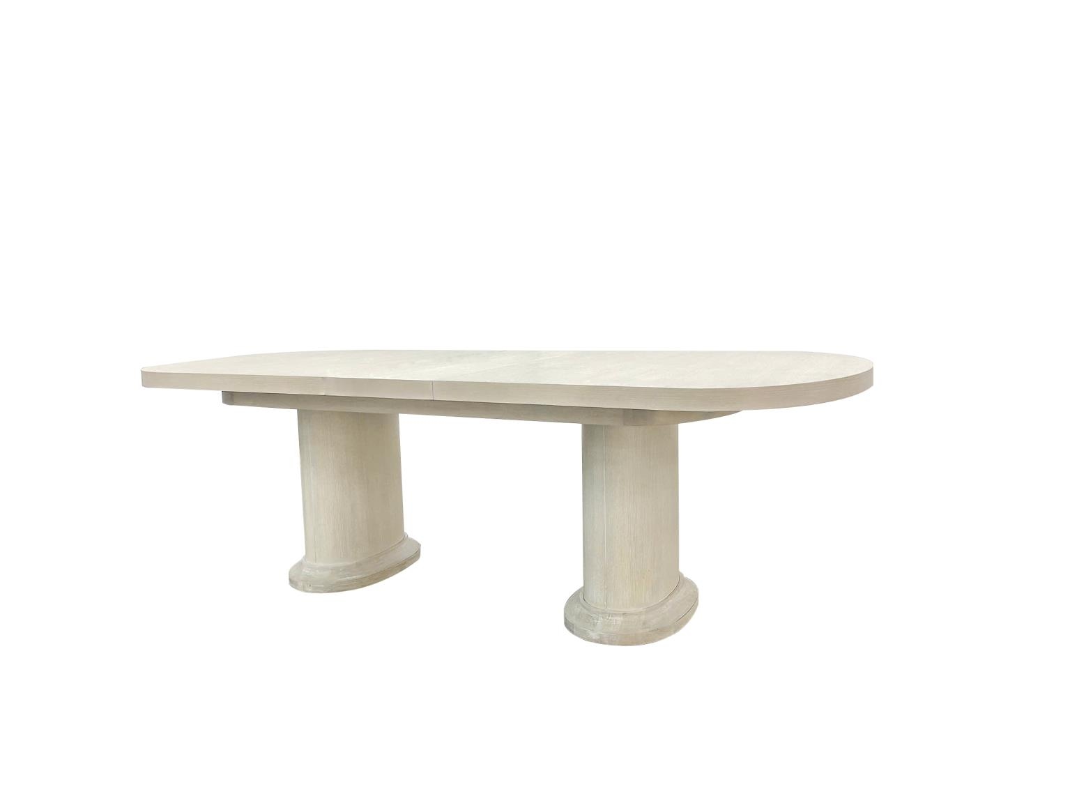 80" Double Pedestal Extension Dining Table