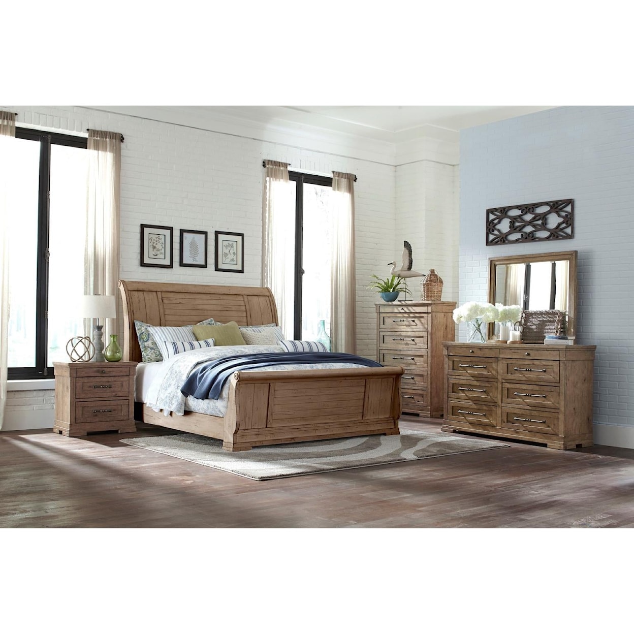 Trisha Yearwood Home Collection by Legacy Classic Coming Home Queen Sleigh Bed