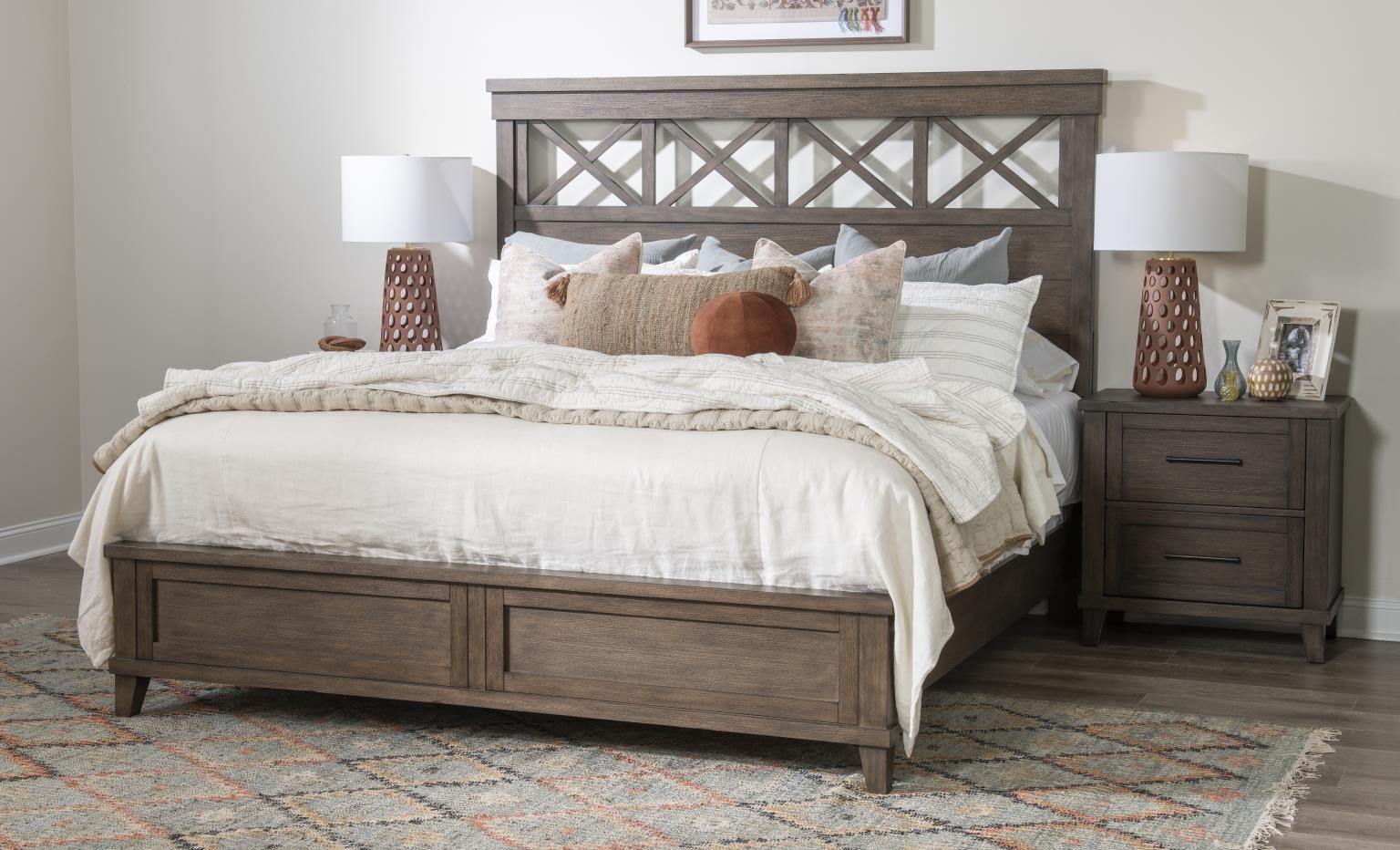 Queen Panel Bed
