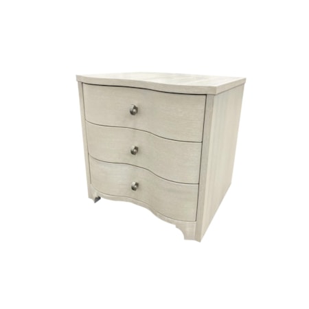 3-Drawer Chairside Chest