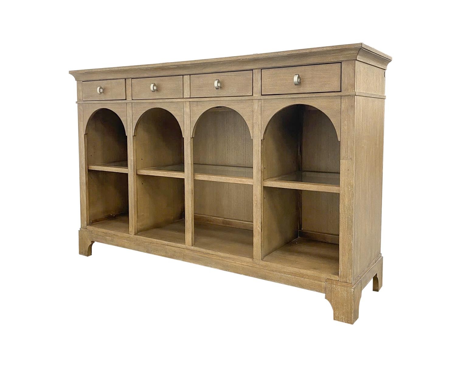 3-Drawer Credenza w/Silverware Tray