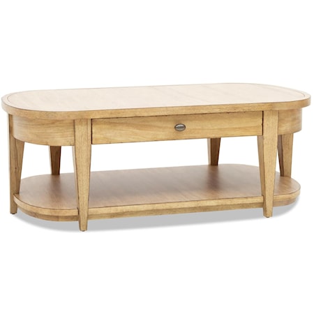 Oval Cocktail Table