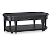 Trisha Yearwood Home Collection by Legacy Classic Today's Traditions Oval Cocktail Table