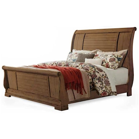 King Sleigh Bed