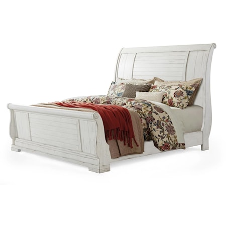 Queen Sleigh Bed