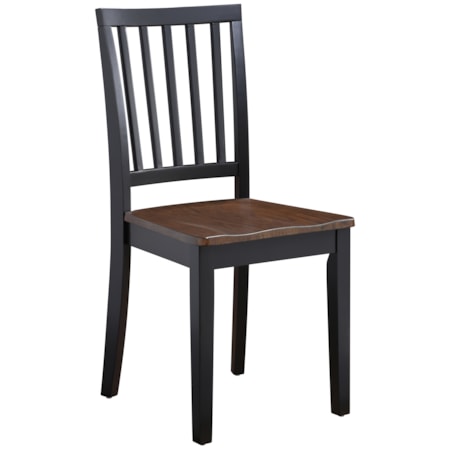 MISSOURI BLACK SIDE CHAIR |