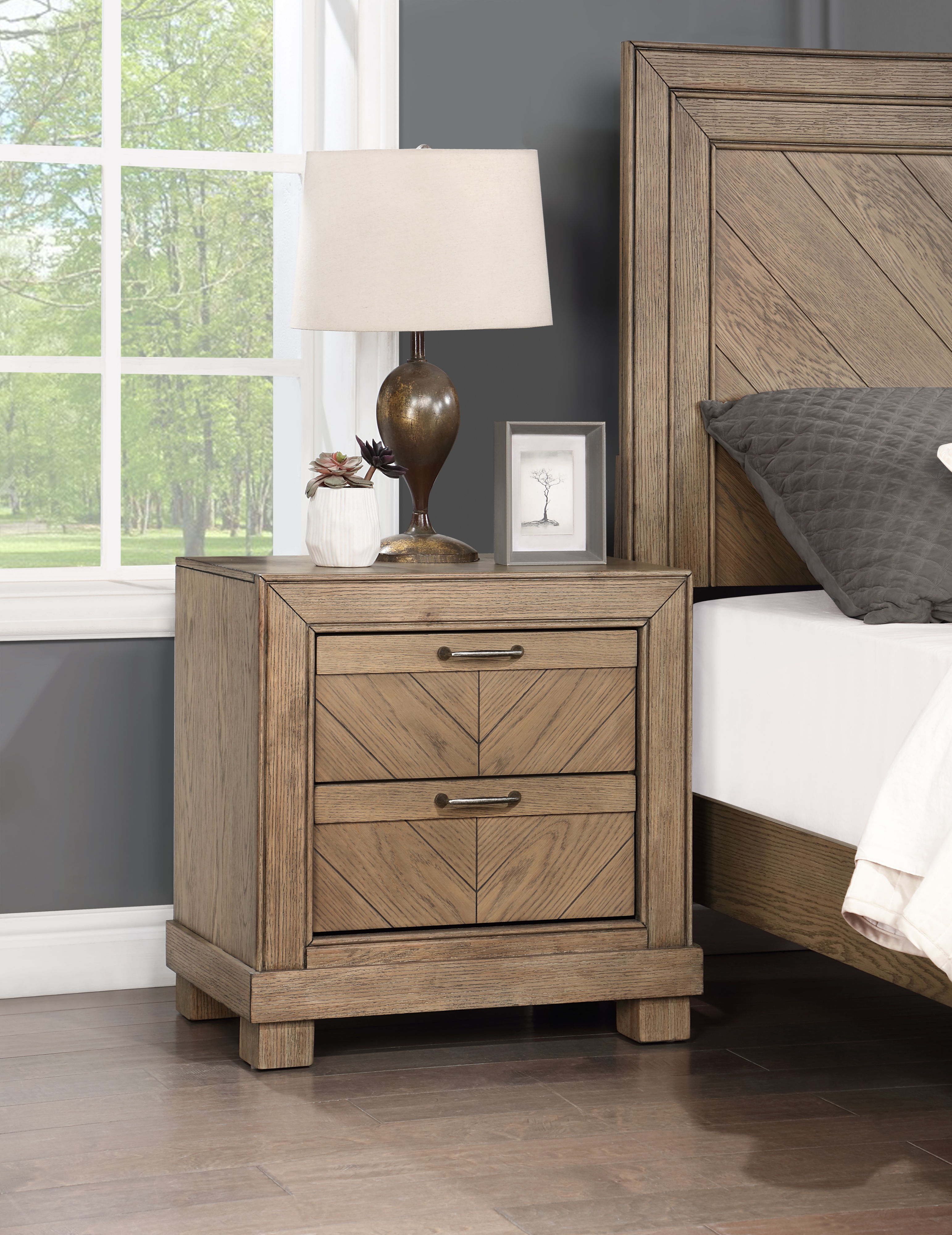 2-Drawer Nightstand