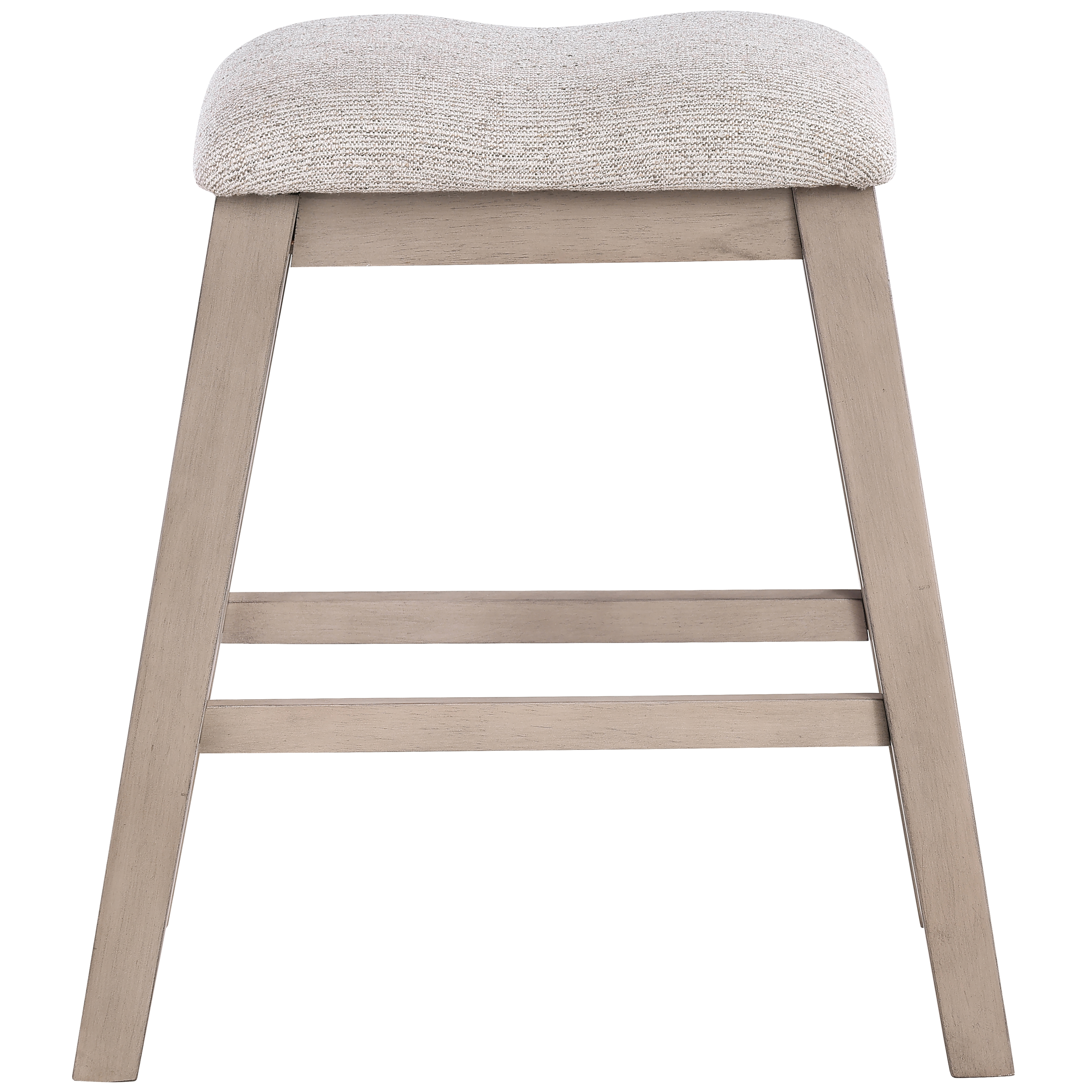 Steve Silver Taylor Upholstered Backless Counter Stool