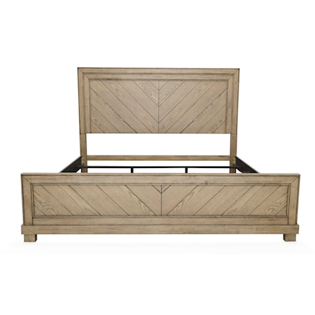 King Panel Bed