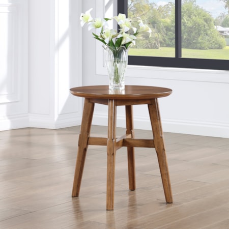 Oslo End Table Brown