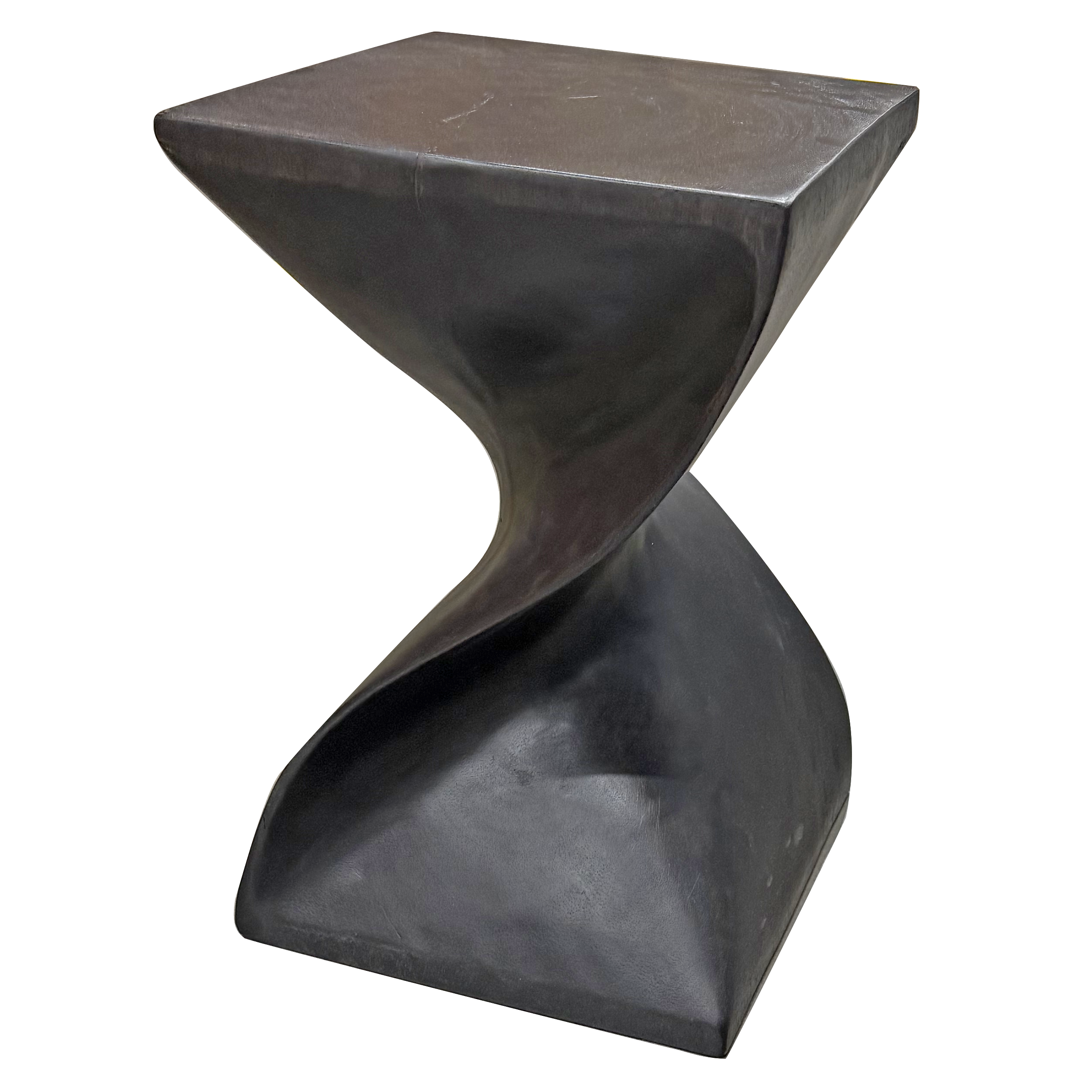 12" Sq. Sculpted Accent Table