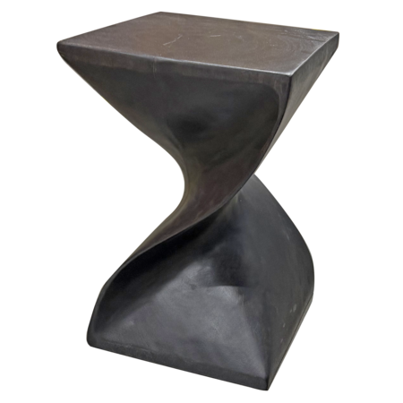 12" Sq. Sculpted Accent Table