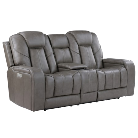 Triple-Power Theater Loveseat w/Console
