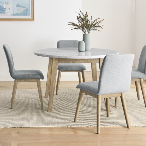 Vida Round 5Pc Dining Set