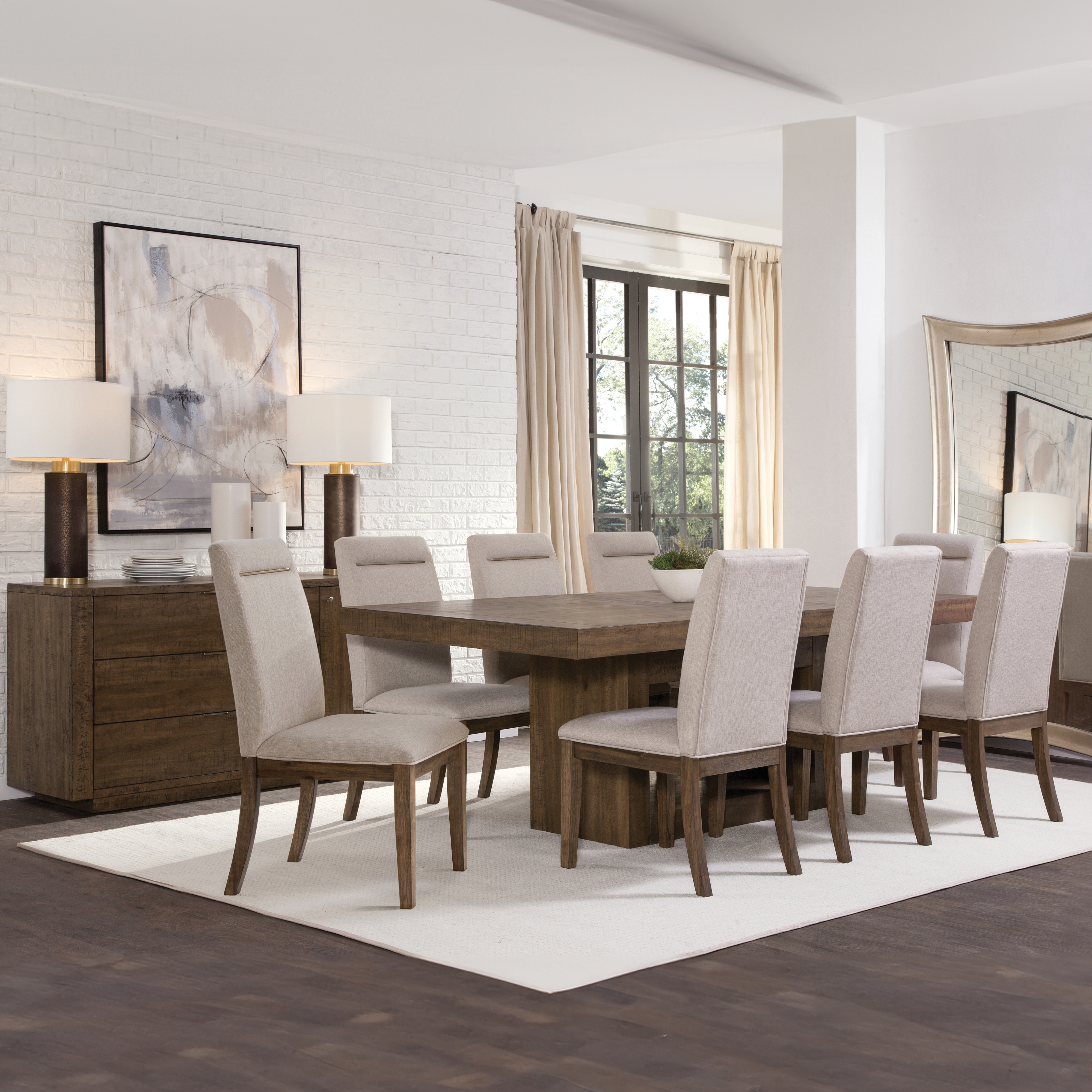Steve Silver Garland Dining Upholstered Side Chair