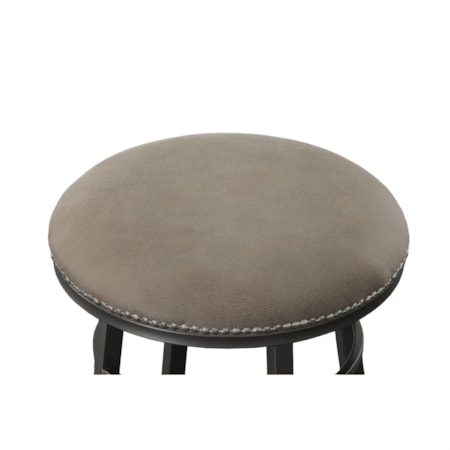 Bali Backless Swivel Counter Chair Grey