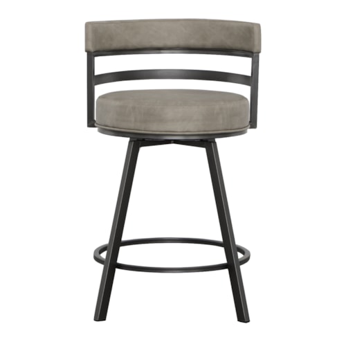 Contemporary Swivel Counter Stool