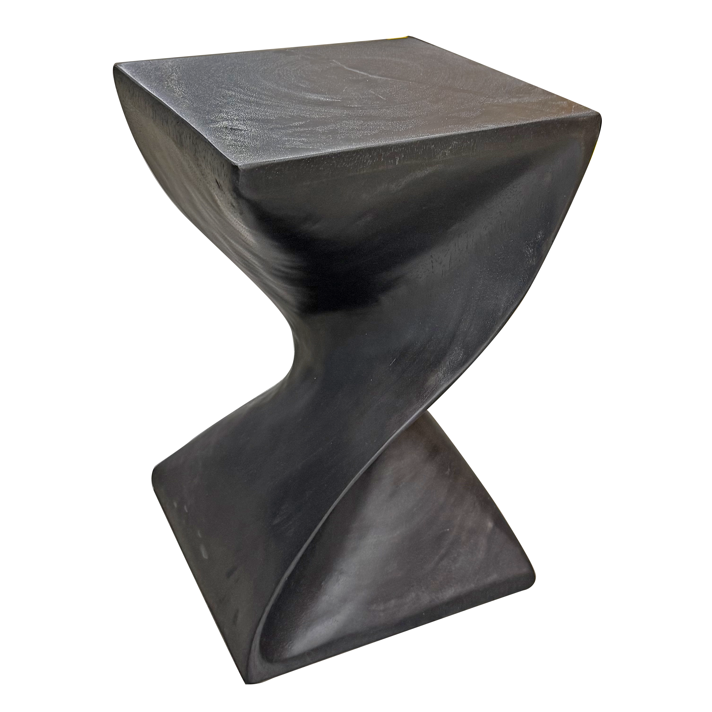 12" Sq. Sculpted Accent Table