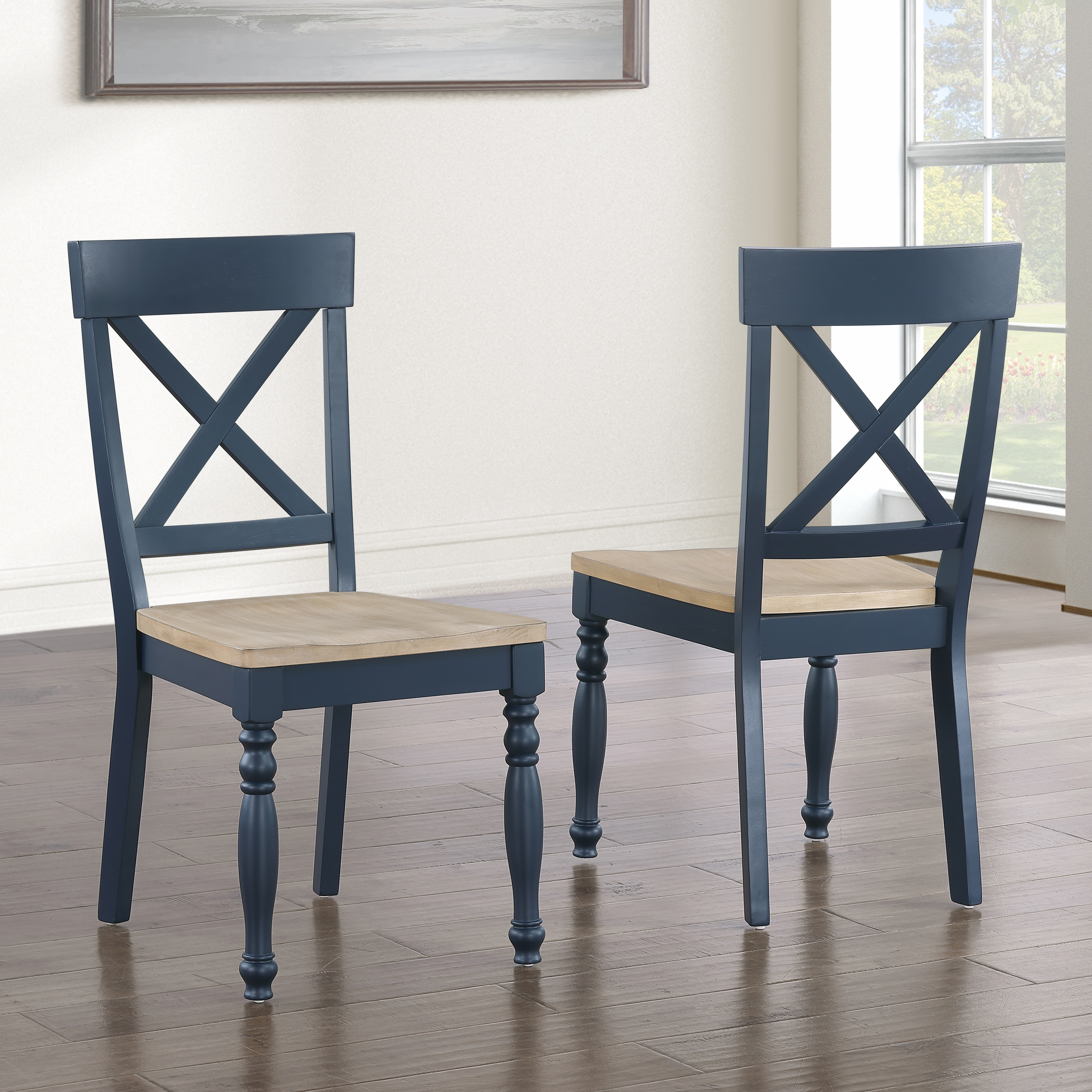 Darcy 5Pc Dining Set Blue
