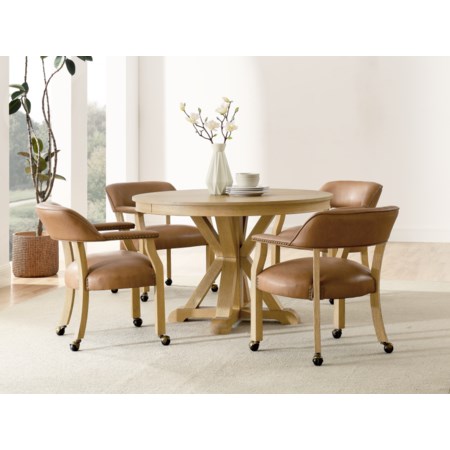 5-Piece Dining Set Natural