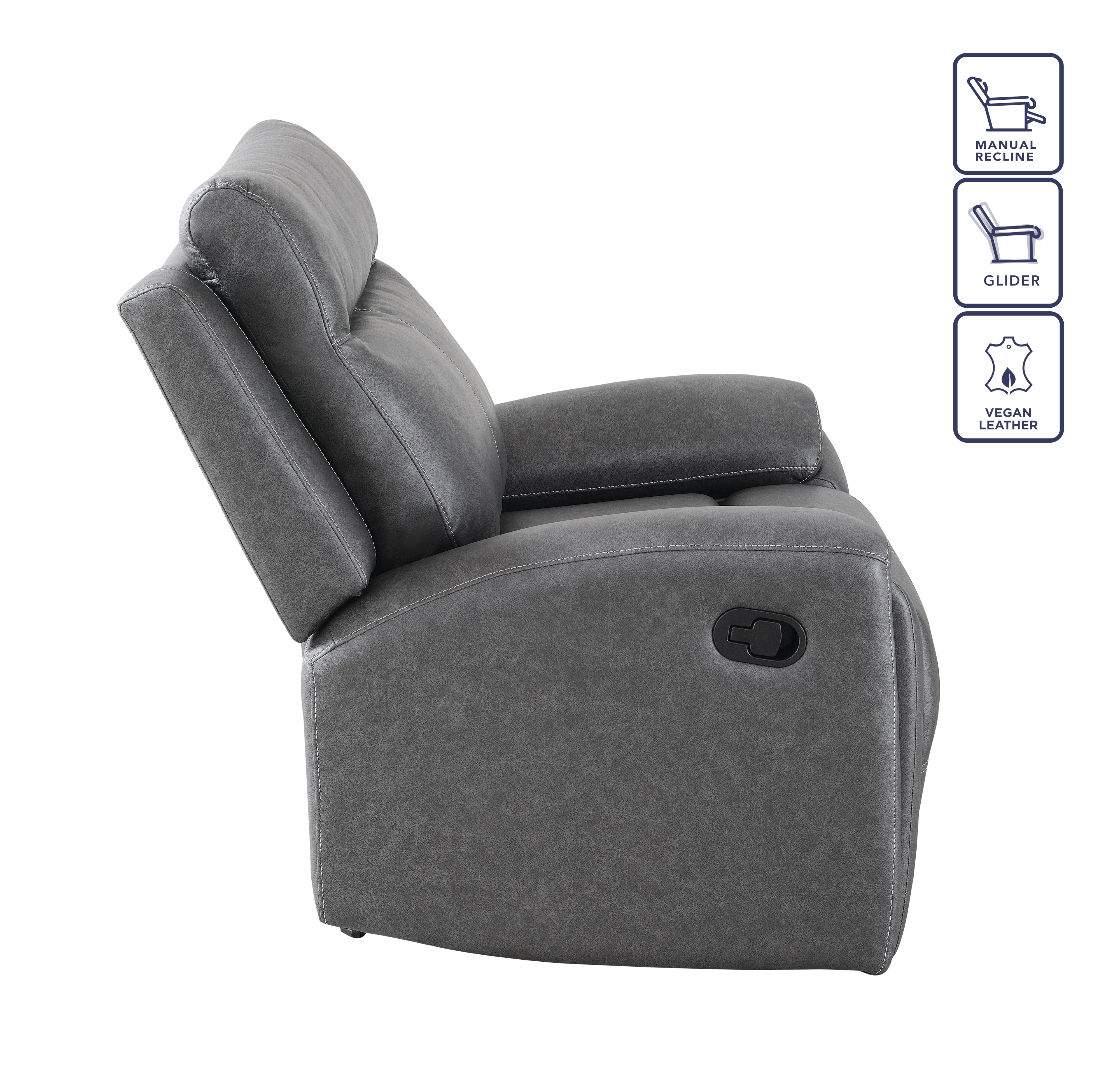 Steve Silver Gaston Manual Recliner