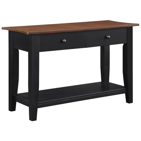 Two-Drawer Sofa Table