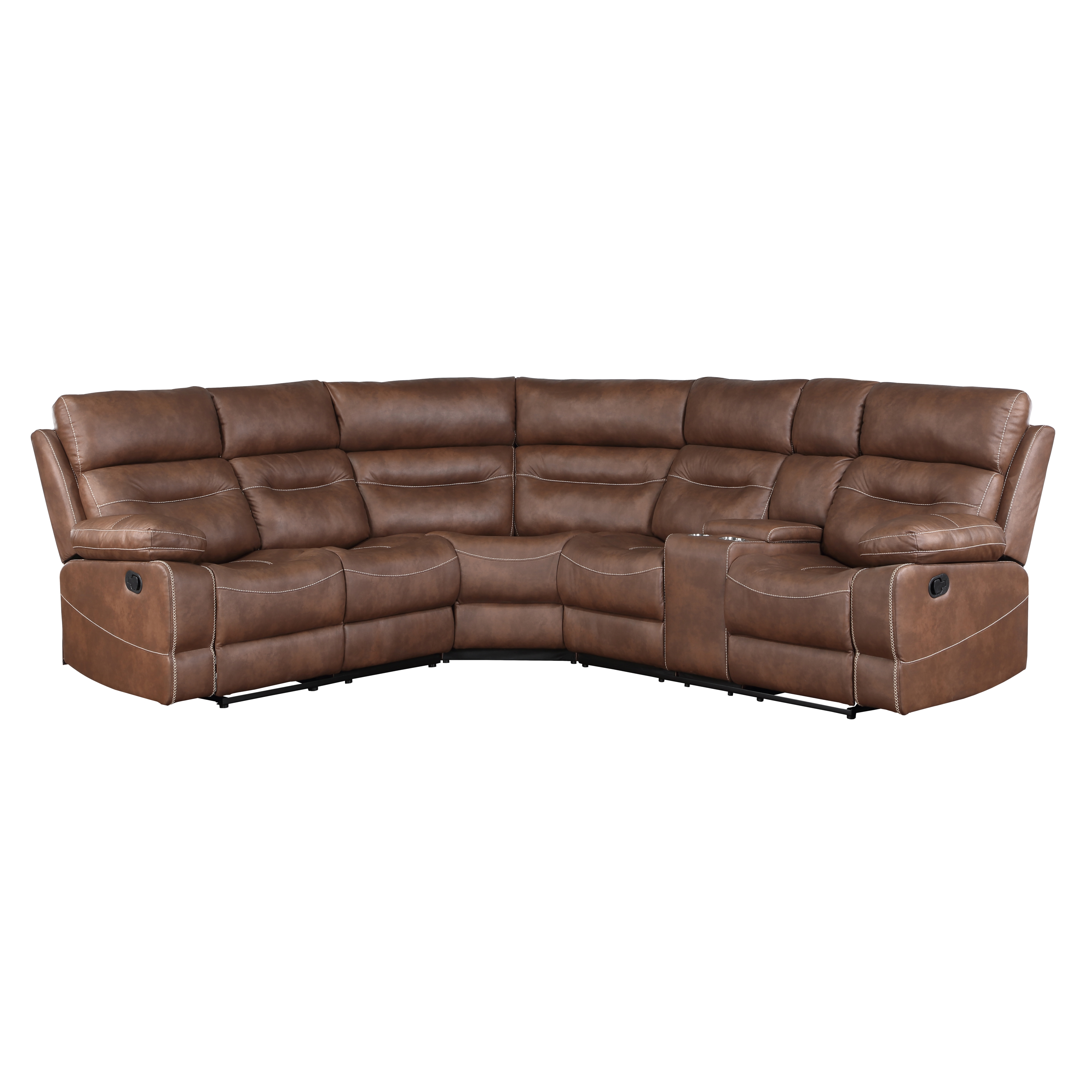 Manual Reclining Sectional Sofa