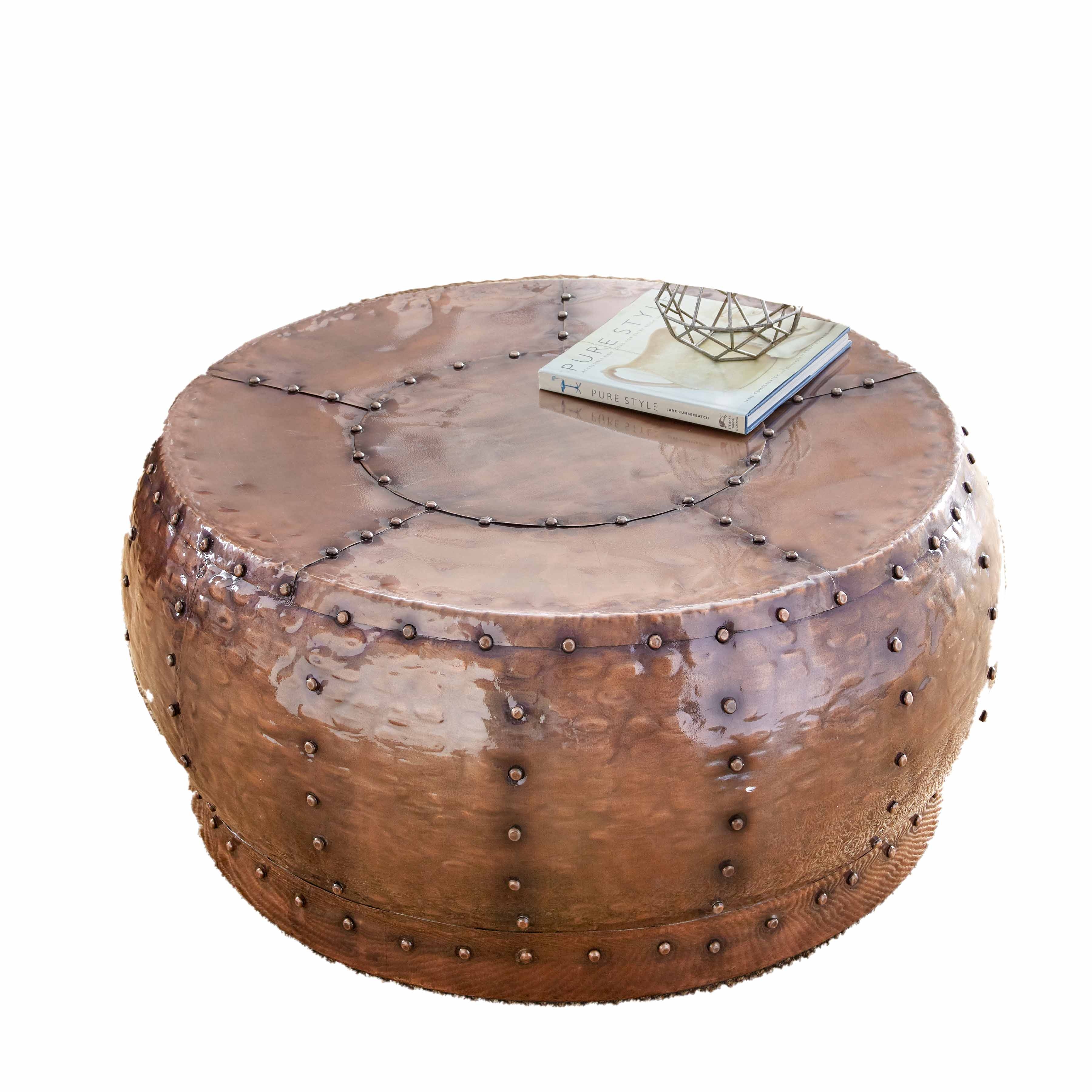 Steve Silver Cooper 3-pc. Iron Occasional Set w/Rivet Accents