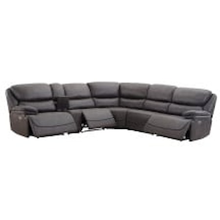 5-Piece Power Reclining Sectional