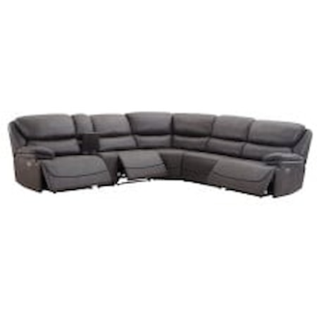 5-Piece Power Reclining Sectional