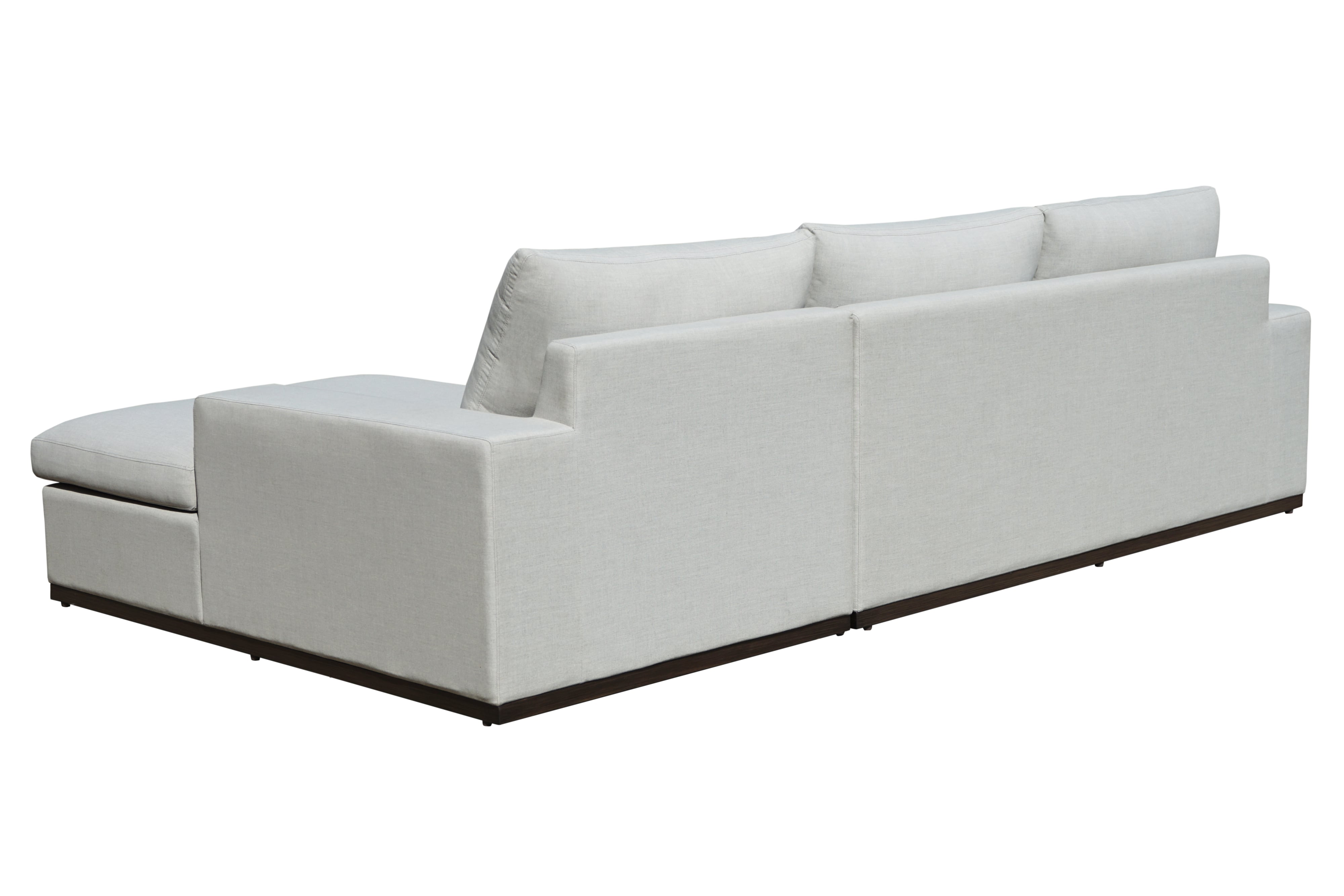 2-Piece Outdoor Chaise Sofa