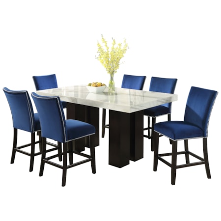 7-Piece Counter Height Dining Set
