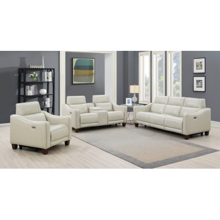 3-Piece Power Reclining Living Room Set