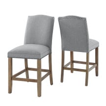 7-pc. Counter Dining Set w/Marble-Top Table