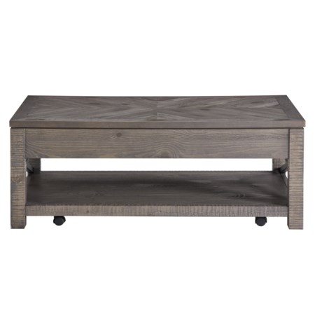 Lift-Top Cocktail Table