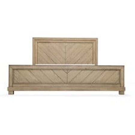 King Panel Bed