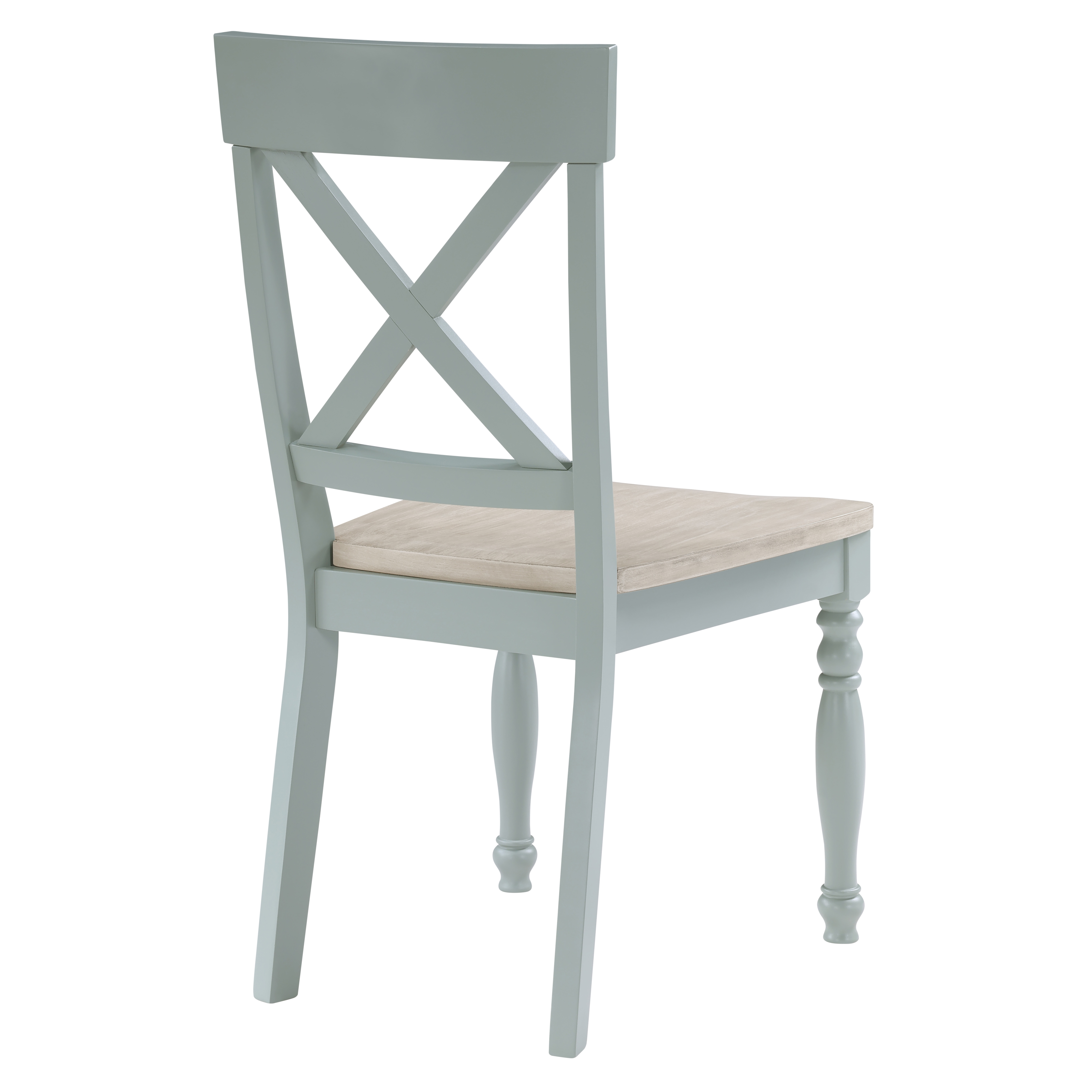 X-Back Side Chair w/Turned Front Legs