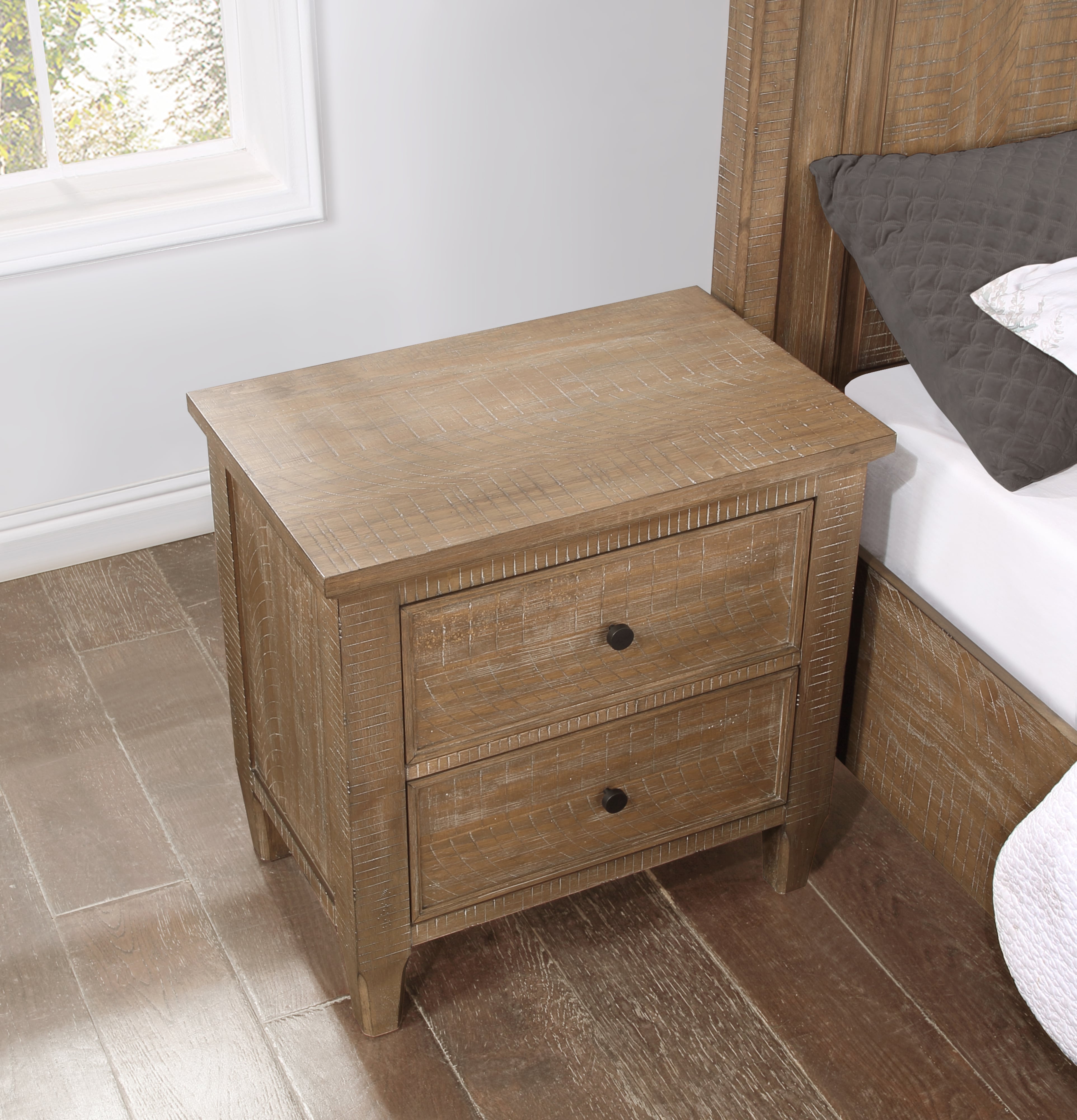 2-Drawer Nightstand