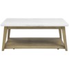 Steve Silver Vida Marble Top Cocktail Table