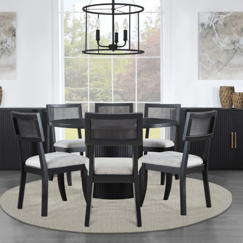 Contemporary 7-Piece Dining Set