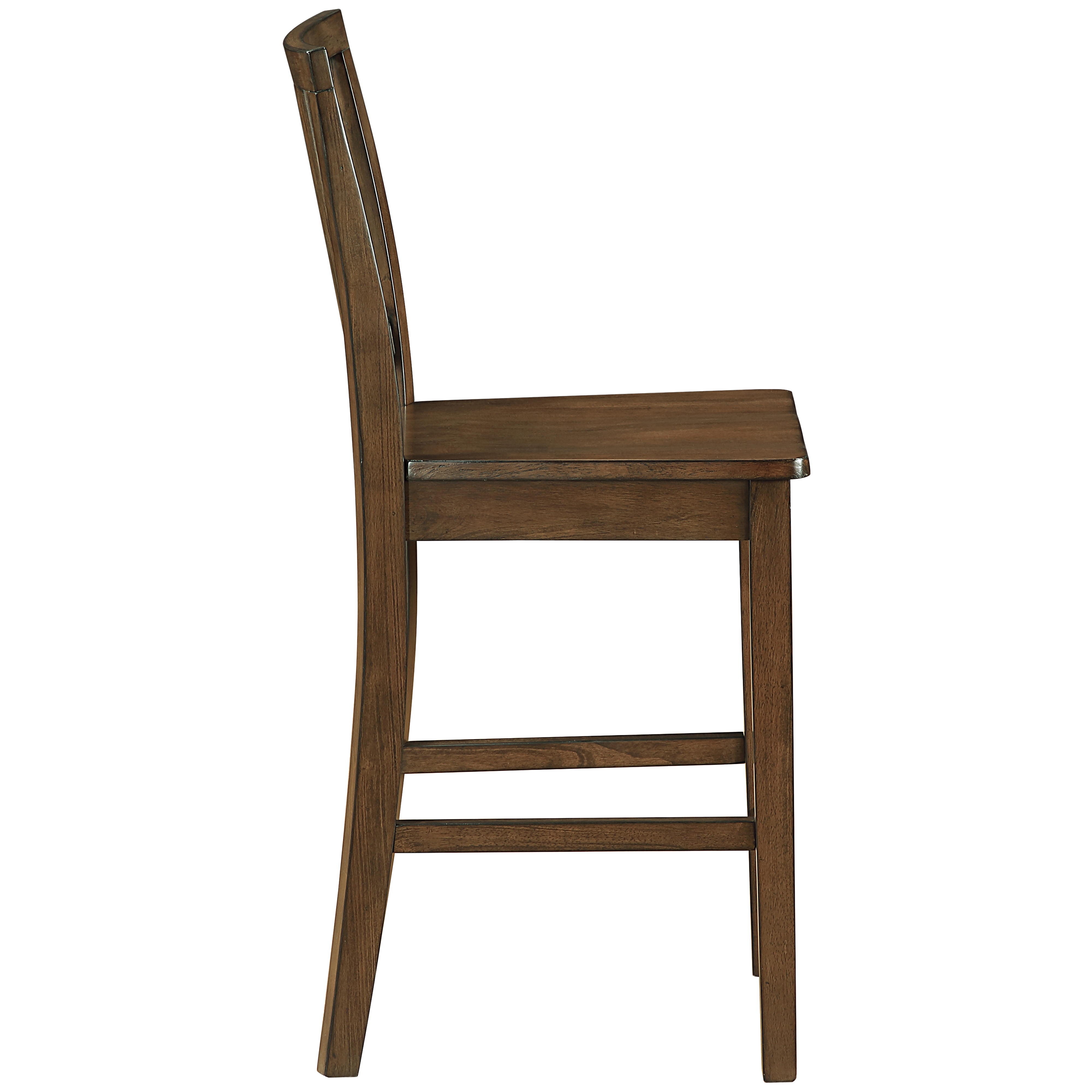 Slat-Back Counter Chair