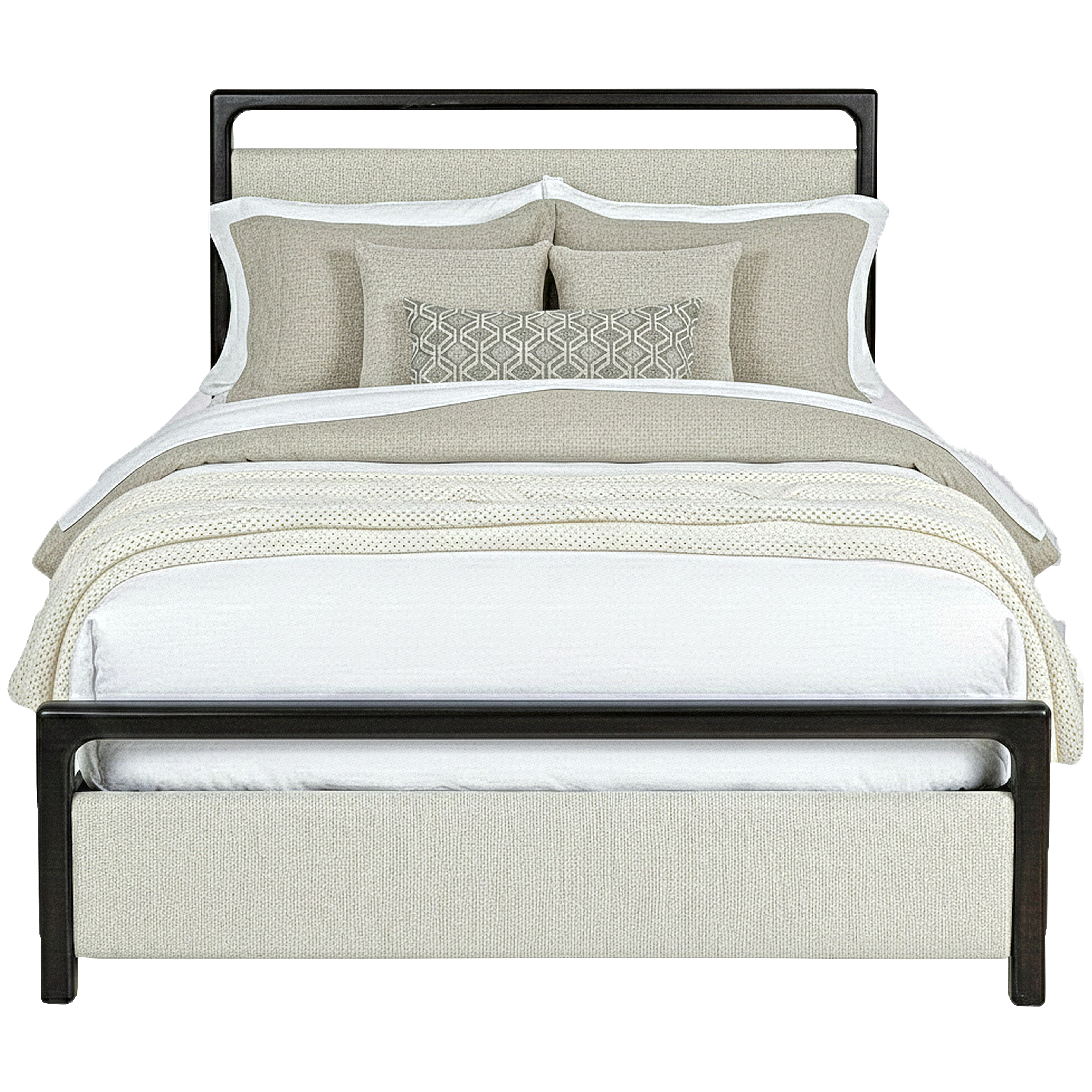 Steve Silver Sigmund Upholstered Queen Panel Bed