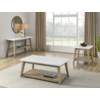 Steve Silver Vida Marble Top Square End Table