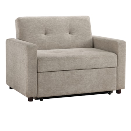 Convertible Sleeper Chair w/Twin Mattress