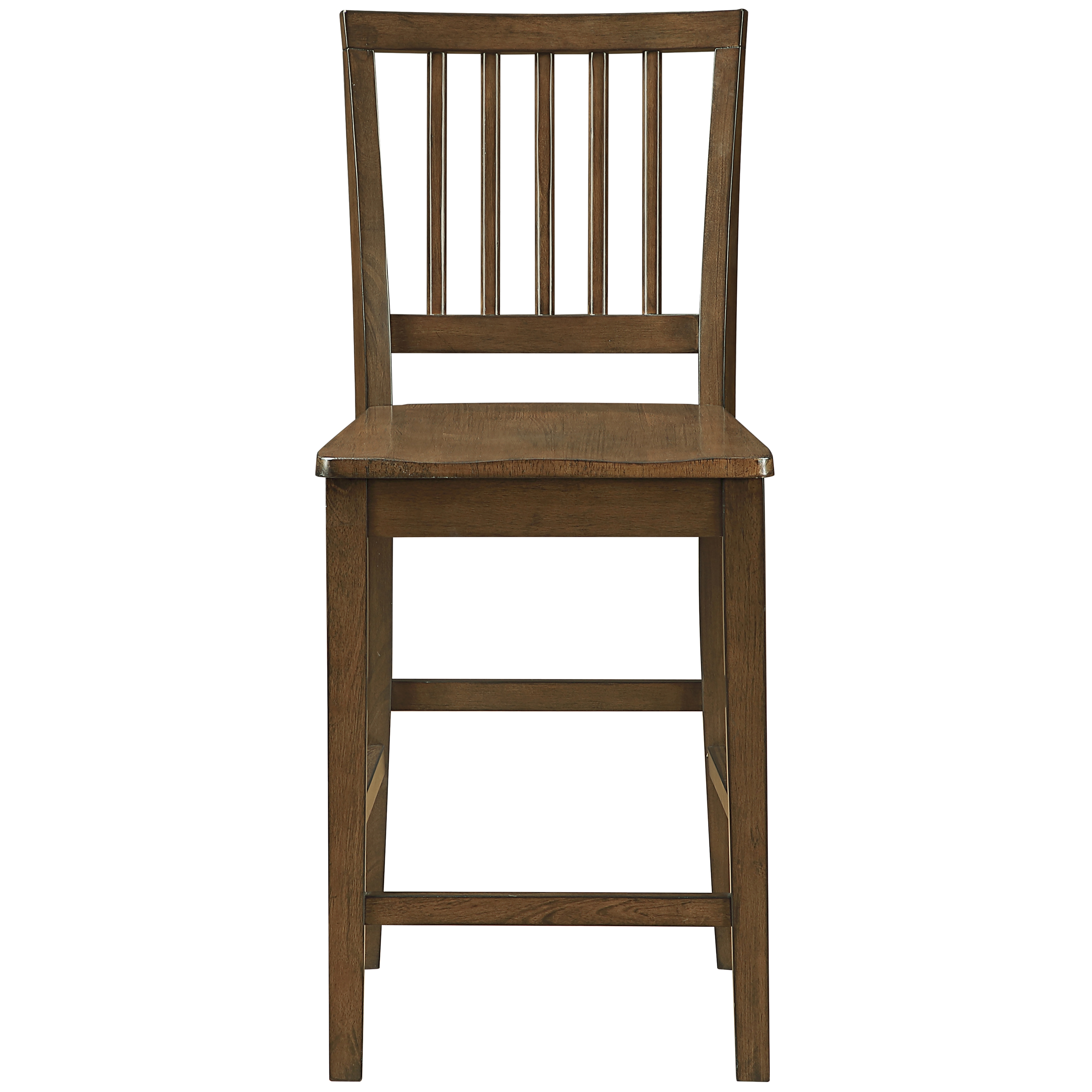 Slat-Back Counter Chair
