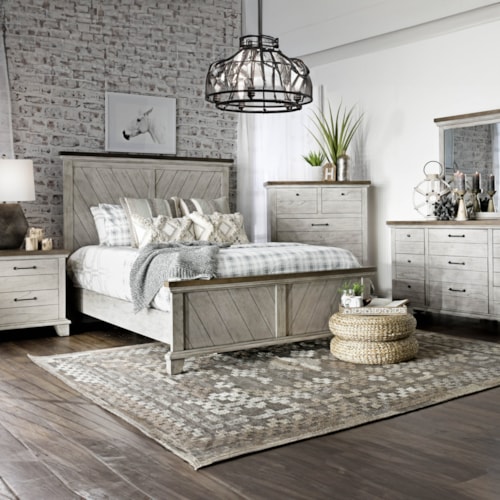 Farmhouse 6-Piece Queen Bedroom Set