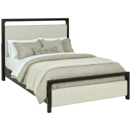 Upholstered Queen Panel Bed