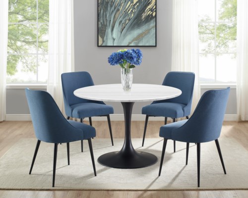 Mid-Century Modern 5-Piece Dining Set