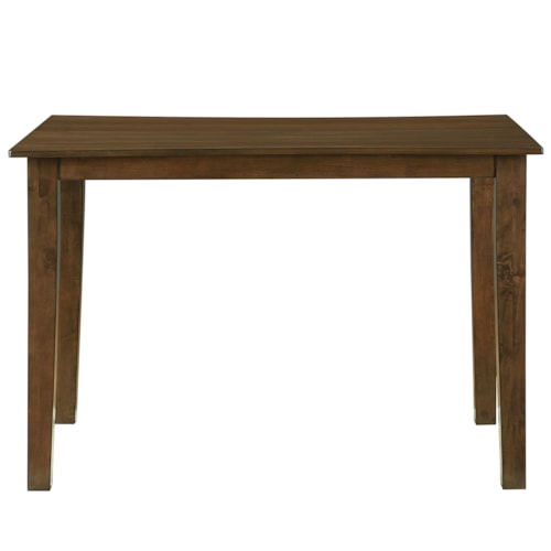 Transitional 42-54″ Counter Table with 12" Leaf